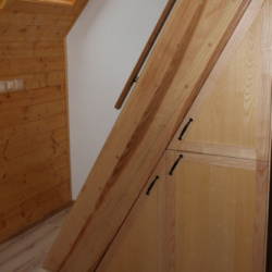 Stairs in the cottage